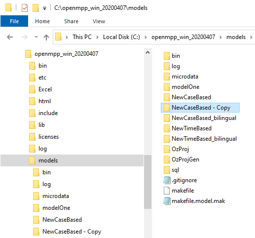Copy existing NewCaseBased model